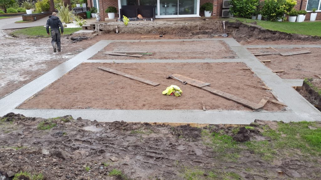 Lytham St Annes New Build Garage & Office Piled Foundations Ltd